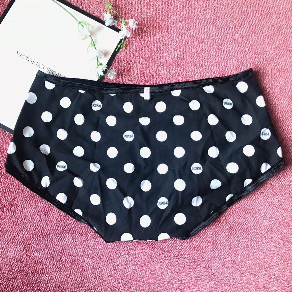 Victoria's Secret PINK Velvet Trim Shortie Panty - Picture 3 of 3